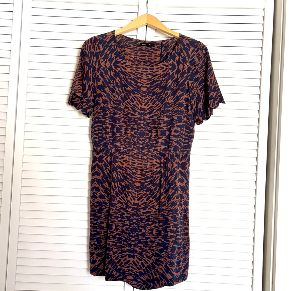 Broadway & Broome Silk Mini Dress